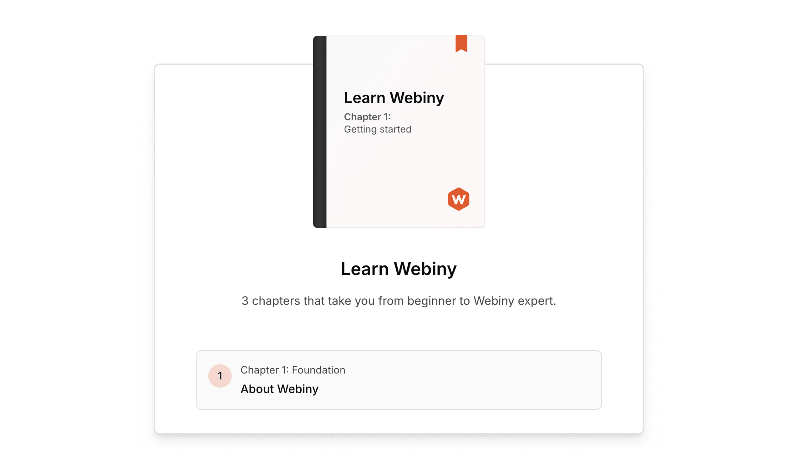 Learn Webiny Course